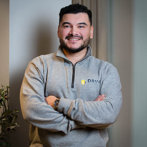 Driv Eiendomsforvaltning AS logo på hvit bakgrunn