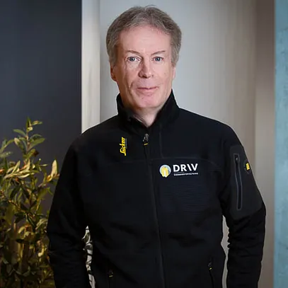 Driv Eiendomsforvaltning AS logo på hvit bakgrunn